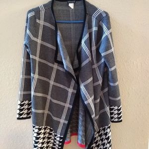 Venus draped cardigan sweater